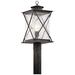 Kichler Argyle 9 1/2"W Weathered Zinc Outdoor Hanging Light