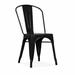 Williston Forge Nunes Stacking Patio Dining Chair in Black | 33 H x 18 W x 20 D in | Wayfair 7EA4222EBBCB4CF0AD17A67AC411CB8A