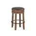 Williston Forge Avalyn Swivel Bar & Counter Stool Wood/Upholstered/Leather in Brown | 30 H in | Wayfair B3D8FF75A3004205B5352987830DBAE6