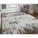 Gray 96 x 0.55 in Area Rug - Trent Austin Design® Queens Boulevard Abstract Machine Woven/Charcoal Area Rug | 96 W x 0.55 D in | Wayfair