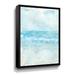 Orren Ellis Aqua Waves Gallery Canvas in Blue/Green | 18 H x 14 W x 2 D in | Wayfair 74E4CEE0EED941D6B10356C74A5321D7