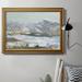 Loon Peak® Pastel Mountain View I - Picture Frame Painting on Canvas Canvas, Solid Wood in White | 24 H x 36 W x 2.5 D in | Wayfair