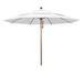 Joss & Main Ambroise 11' Market Umbrella Metal | 107 H x 132 W x 132 D in | Wayfair A7E58B17CE1742F993EB7333ED11BC38