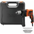 Black&decker - BEH850K-QS Perceuse à percussion filaire - 850W - 54 400 cps/min - 6 accessoires