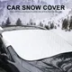 Pare-soleil extérieur imperméable pour voiture couverture de neige anti-glace protection