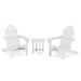 Trex Outdoor Furniture Cape Cod 3-Piece Adirondack Set