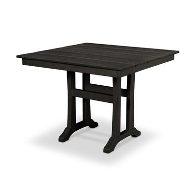 Trex Outdoor Furniture Farmhouse Trestle 37" Dining Table