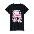 Campers Queen Classy Sassy Smart Assy | Lustiges Camping T-Shirt