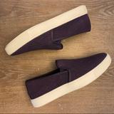 Under Armour Shoes | Lunder Armour Dj Purple Suede Slip-On Sneaker | Color: Purple/White | Size: 5