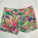 Lilly Pulitzer Shorts | Lilly Pulitzer Callahan Shorts Size 2 | Color: Green/Pink | Size: 2