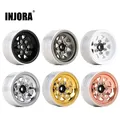 INJORA-Jante Beadlock pour Voiture RC Inoler Axial 1.0 1/18 SCX24 AX24 TRX4M W1003 Mise à