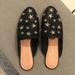 Kate Spade Shoes | Kate Spade Flat Slides. Black With Silver Stars. Size 8 1/2 | Color: Black/Silver | Size: 8.5