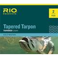 Rio Fishing Products Tapered Tarpon Leader 12FT 80LB FLUOROCARBON Shock- 4 Pack