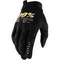 100% iTrack Bicycle Gloves, black, Size XL
