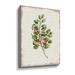 ArtWall Berries Christmas Botanical Gallery Canvas in Green | 10 H x 8 W x 2 D in | Wayfair 9jac454a0810w