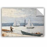 ArtWall Winslow Homer Pulling the Dory Removable Wall Decal Vinyl | 8 H x 12 W in | Wayfair 1hom013a0812p