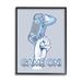 Stupell Industries Game on Text Illustration Holding Gaming Controller by Ziwei Li - Graphic Art Canvas in Blue | 20 H x 16 W x 1.5 D in | Wayfair