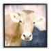 Stupell Industries Country Cow Cattle Closeup Painterly Landscape by Kim Allen - Painting Canvas in Black/Gray | 12 H x 12 W x 1.5 D in | Wayfair