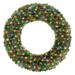 Queens of Christmas Lighted Wreath in Green | 8 H x 72 W x 72 D in | Wayfair GWBM-06-L5M