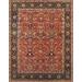 "Pasargad Home Ferehan Collection Hand-Knotted Rust/Navy Wool Area Rug-11' 8"" X 14'10"" - Pasargad Home ps-36 12x15"
