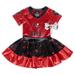 Girls Toddler Red Tampa Bay Buccaneers Tutu Tailgate Game Day V-Neck Costume