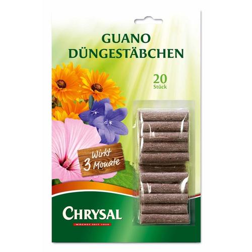 Chrysal - Guano Düngestäbchen - 20 Stück