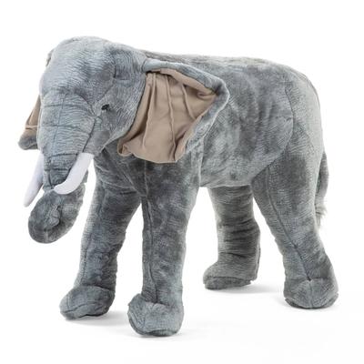 CHILDHOME Stehendes Spielzeug Elefant 77x33x55 cm Grau