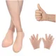 Chaussettes et gants en Silicone pour les pieds 4/2 pièces soins pour les mains Spa Gel talon