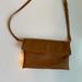Anthropologie Bags | Anthropology Brown/Tan Half Suede Crossbody Purse | Color: Brown/Tan | Size: Os