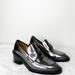 Coach Shoes | Coach Heath In Gunmetal Mirror Metallic Loafers | Color: Black/Gray | Size: 5.5