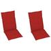 Red Barrel Studio® Chair Outdoor Cushion Water Repellent Garden High Back Chair Outdoor Cushion Pad Fabric redPolyester | 1.18 H x 19.7 W x 47.24 D in | Wayfair