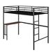 Isabelle & Max™ Twin Over Full Metal Bunk Bed w/ Desk | Wayfair AE7A1D91315244789E965AD9B30B6AF2