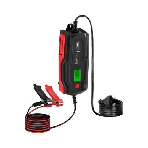 MSW Autobatterie-Ladegerät - 12 V - 6 A - LCD MSW-CB-100W-6A