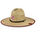 Men's New Era Natural Washington Commanders 2022 NFL Training Camp Official Straw Lifeguard Hat