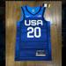 Nike Shirts | Nike Team Usa Olympic Vaporknit Basketball Jersey Men’s Size 40 Ct6562-451 Nwt | Color: Blue | Size: S