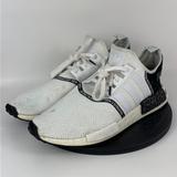 Adidas Shoes | Adidas Nmd R1 Boost Speckle Pack White/Black Running Shoes Ef3326 Men's Size 14 | Color: Black/White | Size: 14