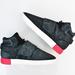 Adidas Shoes | Adidas Originals Tubular Invader Strap Shoes, Black/Shock Pink - B39365 | Color: Black/White | Size: 8.5