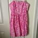 Lilly Pulitzer Dresses | Lilly Pulitzer Strapless Richelle Dress In She's A Fox Print Size 8 | Color: Pink/White | Size: 8