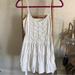 Free People Dresses | Free People White Mini Dress | Color: White | Size: 0