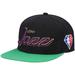 Men's Mitchell & Ness Black Utah Jazz NBA 75th Anniversary Snapback Hat