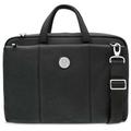 Men's Silver Campbellsville Tigers Leather Briefcase
