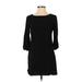 Old Navy Casual Dress - Shift: Black Solid Dresses - Women's Size X-Small