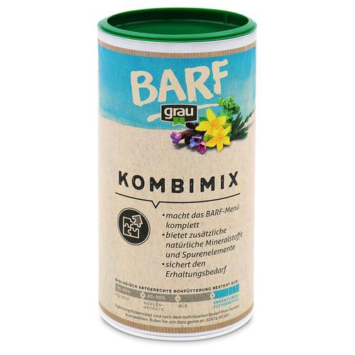 2x700g grau BARF KombiMix Ergänzungsfutter Hund