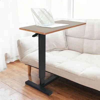 Rolling Overbed Adjustable Laptop Cart Side Table Stand for Couch