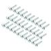 M6x30mm Hex Socket Head Screws Furniture Bolts Zinc Plated 30pcs - M6x30mm,30pcs