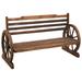 Red Barrel Studio® Garden Outdoor Bench Wood in Brown | 30.7 H x 44.1 W x 24 D in | Wayfair 0D8EB2F417464B5987903132E598510E