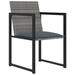 Orren Ellis Patio Dining Set Table & Chairs Furniture Set Poly Rattan Glass in Black | 87 W x 42.9 D in | Wayfair 70E75497D8E249FABB88D284160D51DD