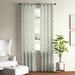 Eclipse Lollie Blackout Thermalayer, Rod Pocket Window Curtain Panel Pair Polyester in Green/Blue | 63 H in | Wayfair 18159104X063EMR