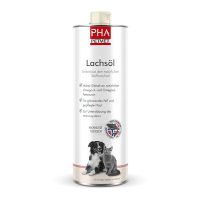 PHA Lachsöl f.Hunde/Katzen/Pferde 500 ml Öl Image