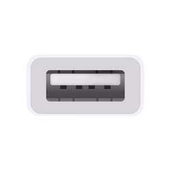 Apple USB-C zu USB Adapter 24-Pin-USB Typ C M weiß Image